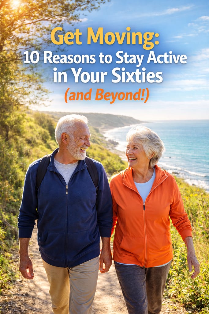 Move more, live better. 10 benefits after 60
