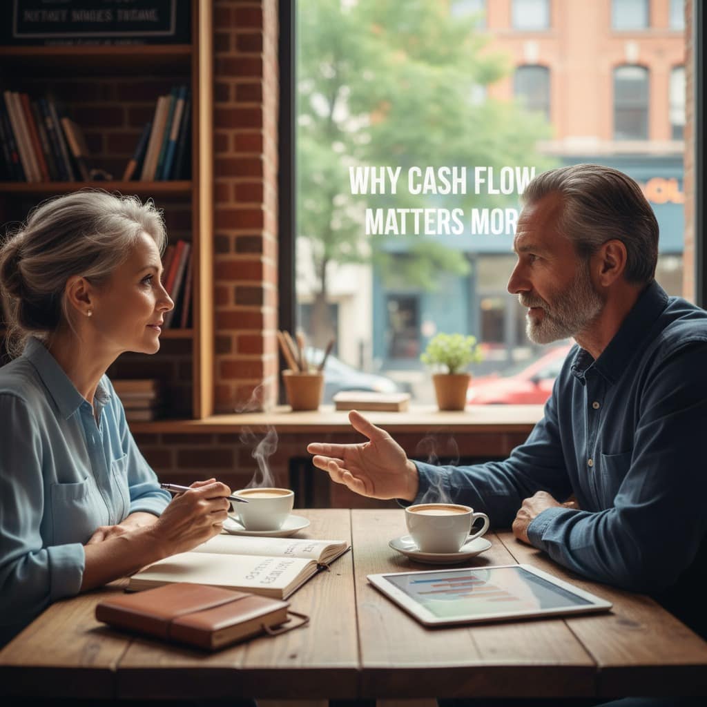 “small business cash flow planning discussion”