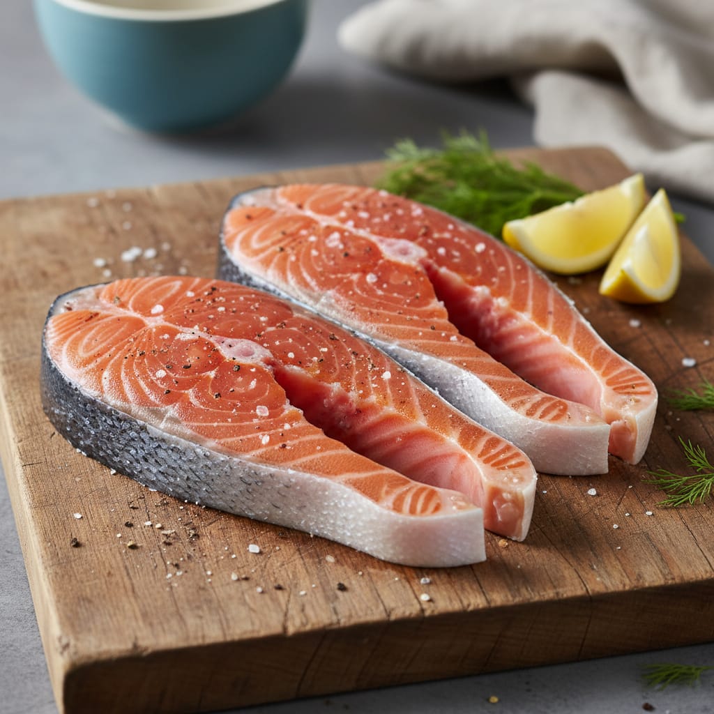 Why Salmon is very healthy, summer shorts and new beginnings.