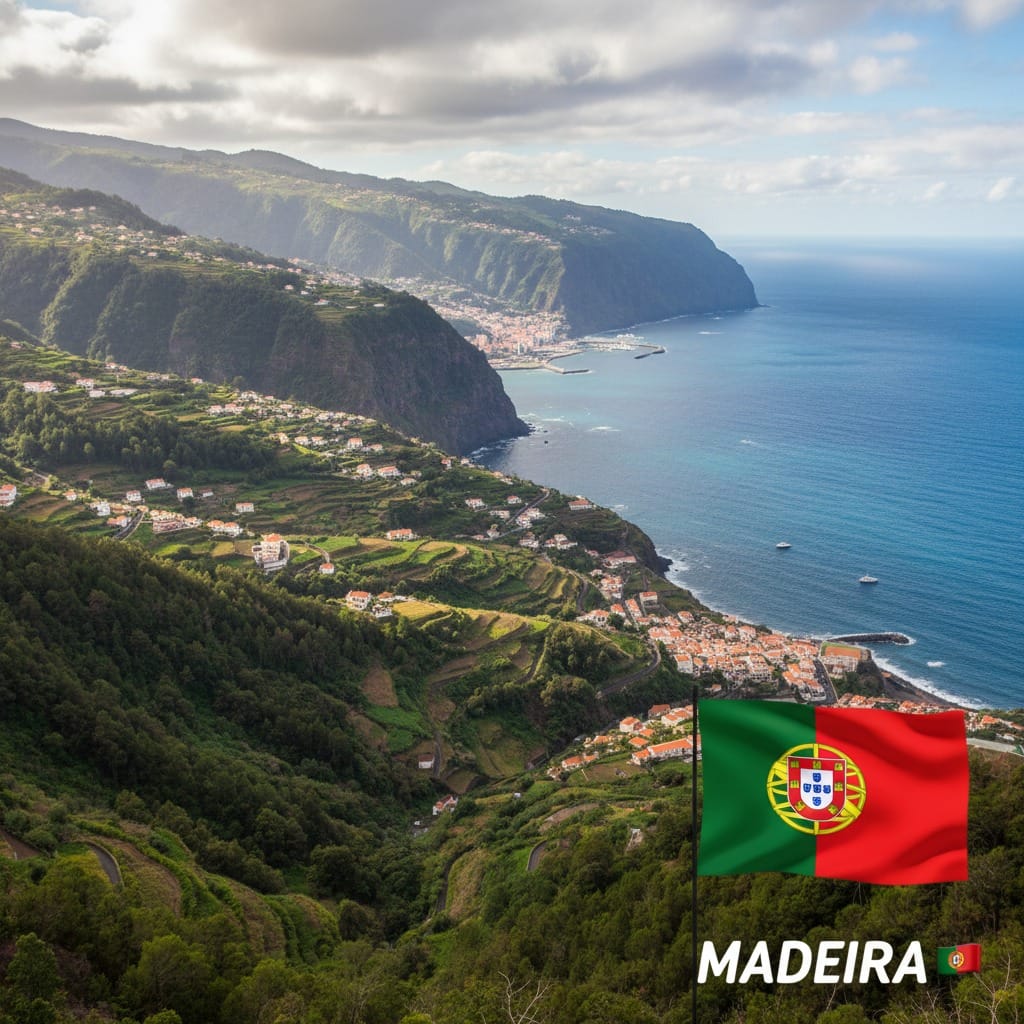 Madeira - Mountains, incredible scenery, Levada walks, flowers.